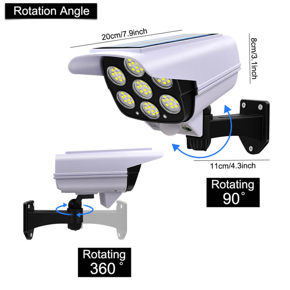 Foco led solar - naylatec